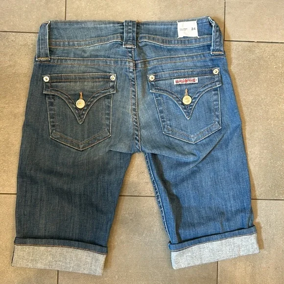 Hudson Palerme Cuffed Jean Shorts - Picture 8 of 10